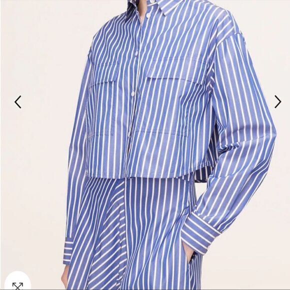 Rebecca Taylor Tops - Rebecca Taylor Marseille Striped Blouse